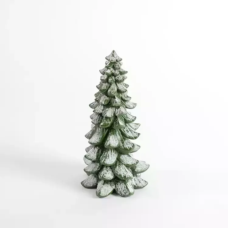Christmas Decorations>Kirklands Home Snowy Tiered Christmas Tree, 14 in. Green