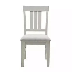 Kirklands Home Sofia High Back Dining Chairs, Set of 2 White