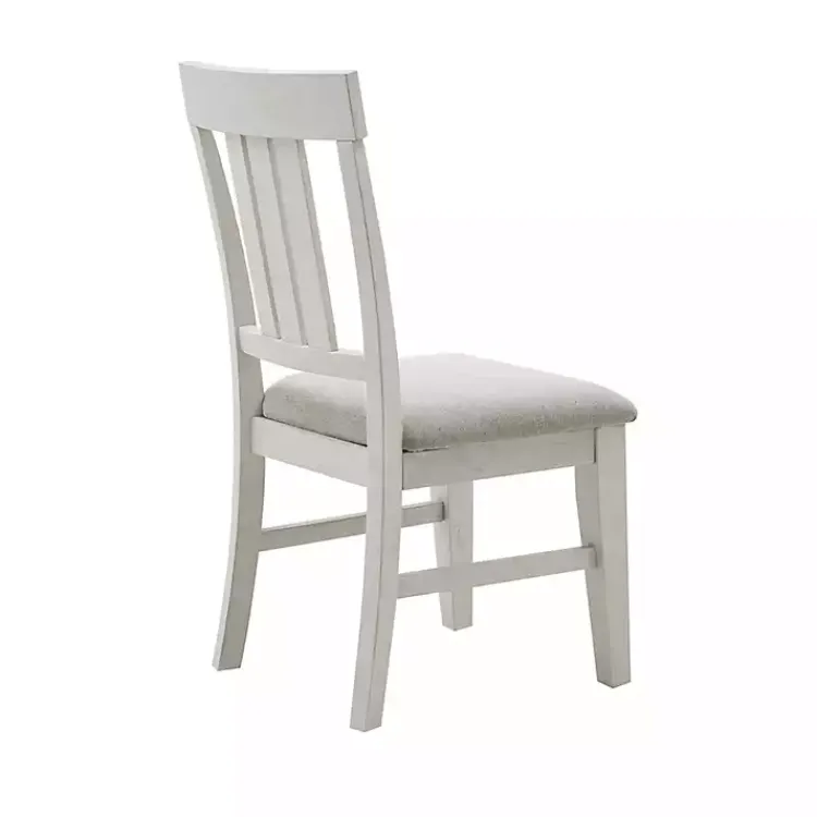 Kirklands Home Sofia High Back Dining Chairs, Set of 2 White
