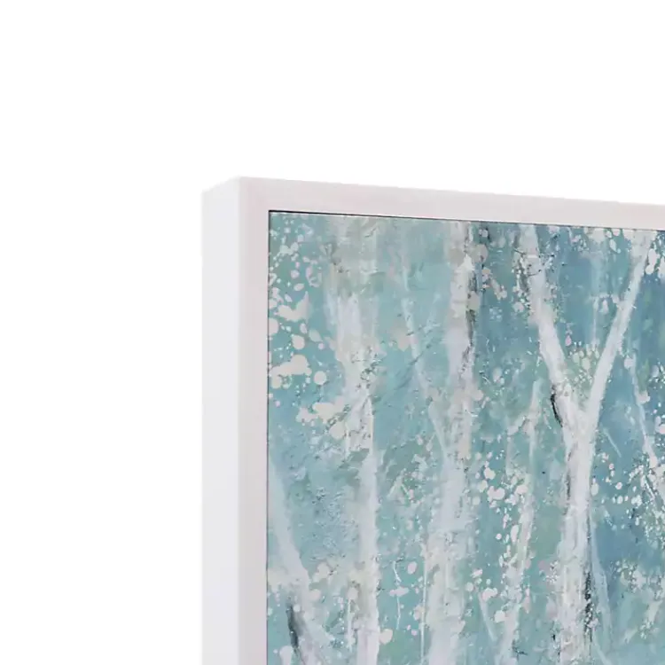 Kirklands Home Soft Birch on Framed Canvas Art Print by Nan Blue Clearance