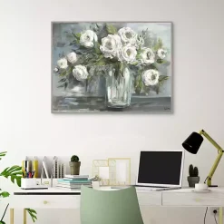 Kirklands Home Soft Blooms Still Life Framed Wall Art Discount