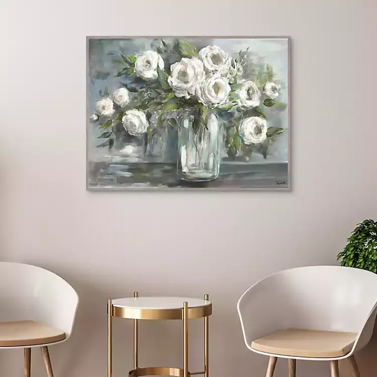 Kirklands Home Soft Blooms Still Life Framed Wall Art Discount
