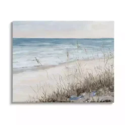 Kirklands Home Soft Beach Canvas Art Print, 40x30 Blue