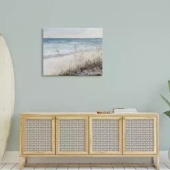 Kirklands Home Soft Beach Canvas Art Print, 40x30 Blue