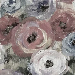 Kirklands Home Soft Bottles and Blooms Canvas Art Print Outlet