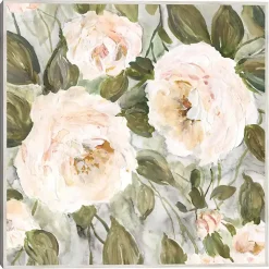 Kirklands Home Soft California Roses Framed Canvas Art Hot