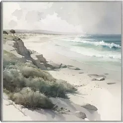 Kirklands Home Soft Coastal II Framed Canvas Art Print Clearance