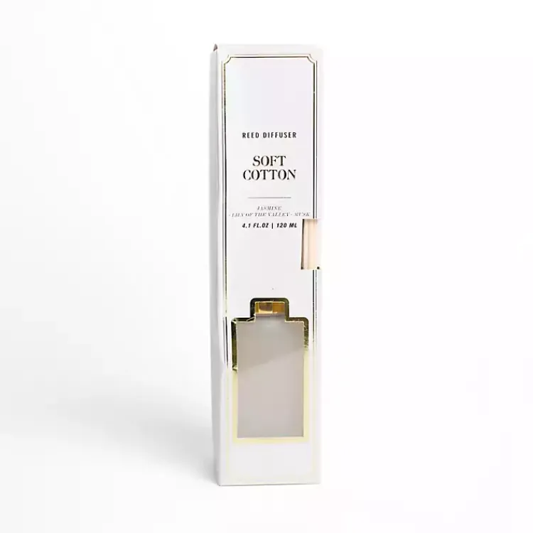Home Fragrance>Kirklands Home Soft Cotton Diffuser Set White