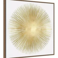 Kirklands Home Soft Gold Sunburst I Canvas Art Print Best