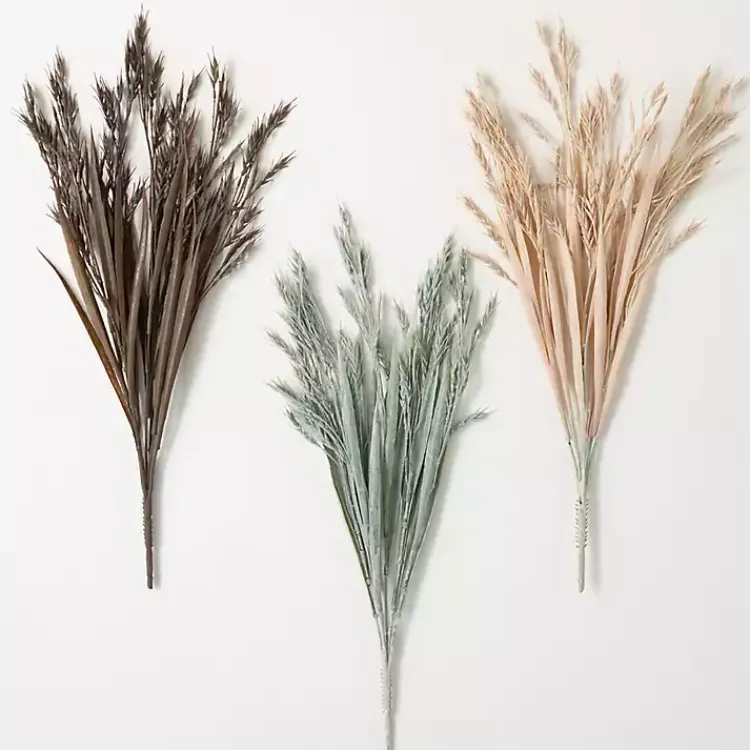 Stems & Bouquets>Kirklands Home Soft Hues Wheat Sprays, Set of 3