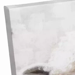 Kirklands Home Soft Painted Sheep Canvas Art Print White Online