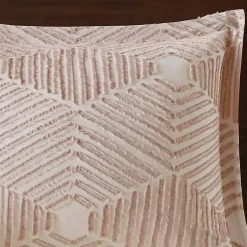 Kirklands Home Soft Pink Tufted King 3-pc. Comforter Set Sale