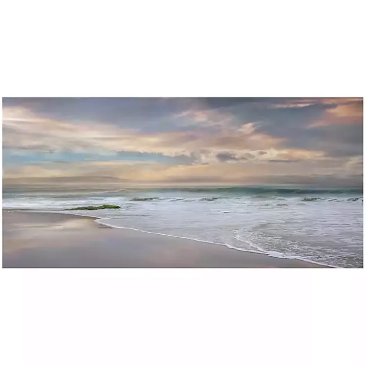 Kirklands Home Soft Twilight Giclee Canvas Art Print, 40x20 in. Blue Clearance