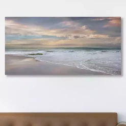 Kirklands Home Soft Twilight Giclee Canvas Art Print, 40x20 in. Blue Clearance
