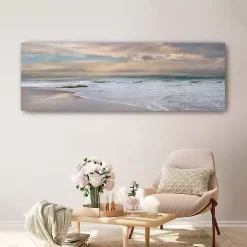 Kirklands Home Soft Twilight Giclee Canvas Art Print, 60x20 in. Blue Hot