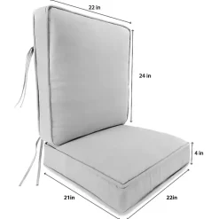 Kirklands Home Solid Beige Outdoor Deep Seat Cushion Tan Discount