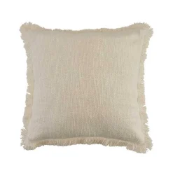 Pillows>Kirklands Home Solid Fringe Accent Pillow Ivory