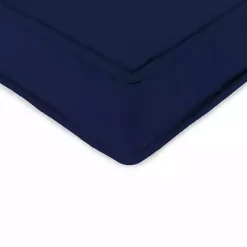 Kirklands Home Solid Navy Outdoor Deep Seat Cushion Blue Outlet