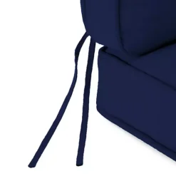Kirklands Home Solid Navy Outdoor Deep Seat Cushion Blue Outlet