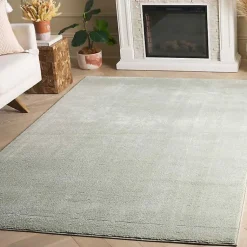 Kirklands Home Solid Sage Revive Area Rug, 5x7 Green Outlet