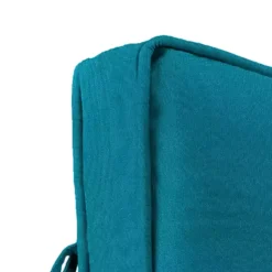 Kirklands Home Solid Turquoise Outdoor Deep Seat Cushion Blue Outlet
