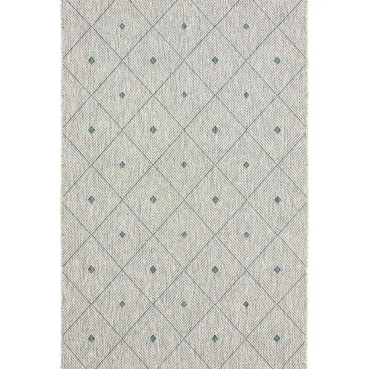 Kirklands Home Solitaire Sun Shower Outdoor Area Rug, 7x9