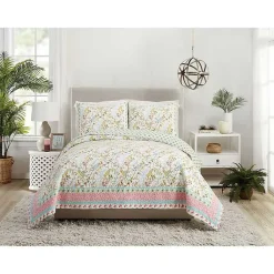 Kirklands Home Sonnet King 3-pc. Quilt Set Outlet