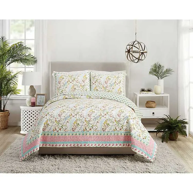 Kirklands Home Sonnet King 3-pc. Quilt Set Outlet
