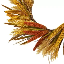 Fall>Kirklands Home Sorghum Harvest Wreath Multi