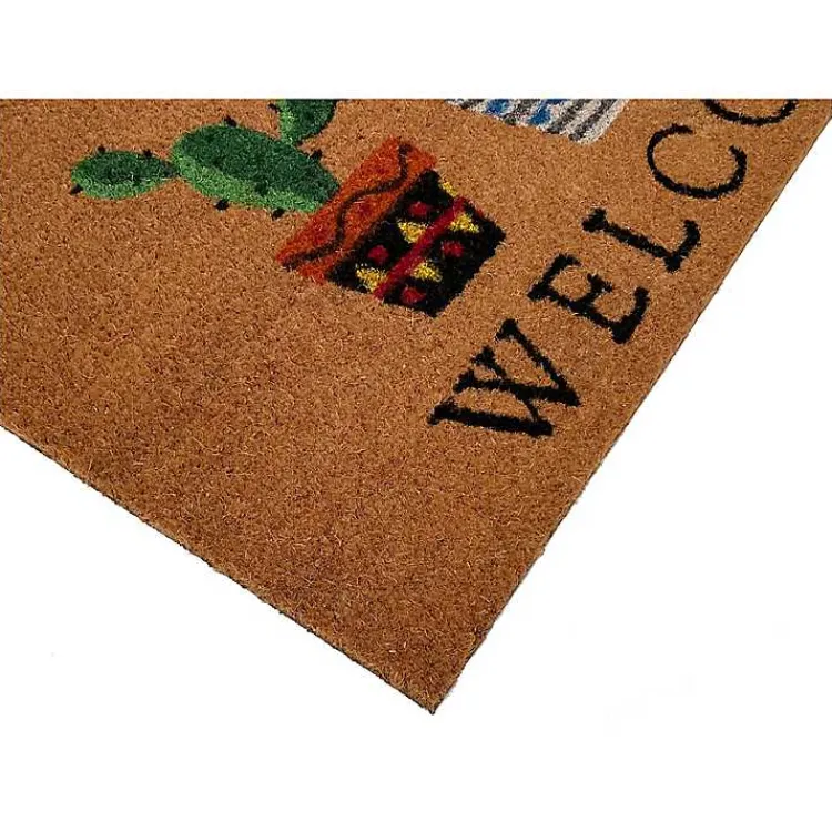 Kirklands Home Southwestern Cactus Coir Doormat Discount