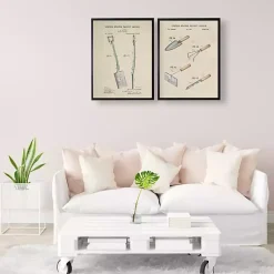 Kirklands Home Spade Patent Framed Art Print Hot