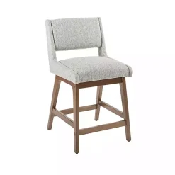 Kirklands Home Speckled Boomerang Modern Counter Stool Gray Sale