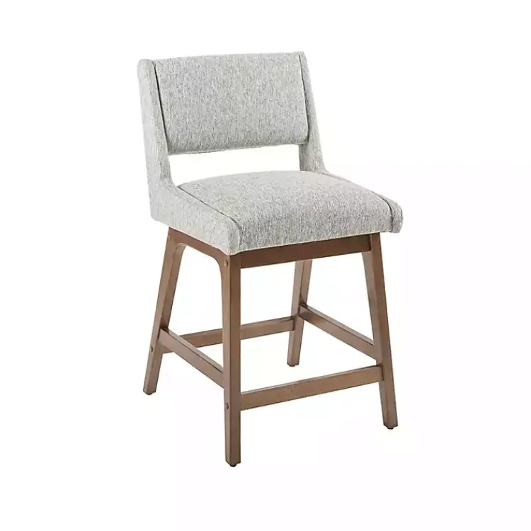 Kirklands Home Speckled Boomerang Modern Counter Stool Gray Sale