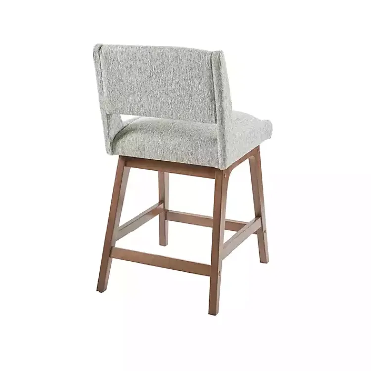Kirklands Home Speckled Boomerang Modern Counter Stool Gray Sale