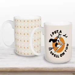 Halloween>Kirklands Home Spell On You Halloween Mugs, Set of 2