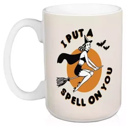 Halloween>Kirklands Home Spell On You Halloween Mugs, Set of 2