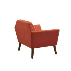 Kirklands Home Spice Button Tufted Accent Chair Red Sale