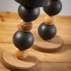 Candle Holders>Kirklands Home Spiked Sphere 2-pc. Pillar Candle Holder Set