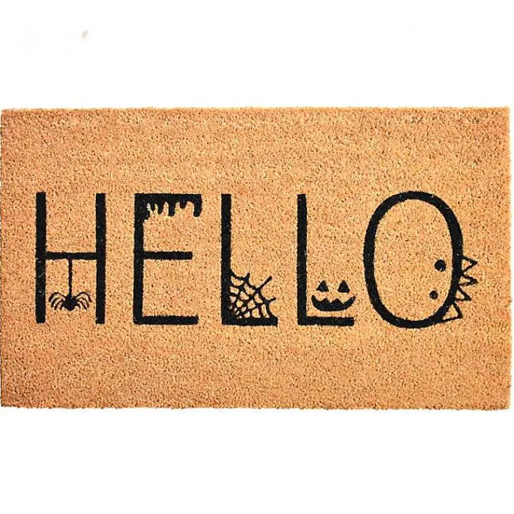 Halloween>Kirklands Home Spooky Hello Doormat