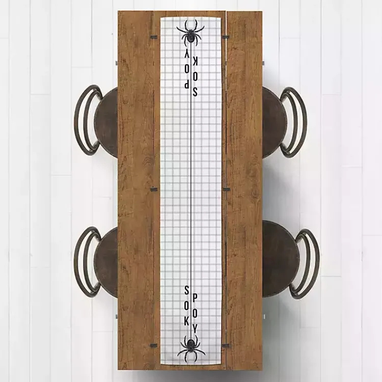 Halloween>Kirklands Home Spooky Spider Table Runner, 72 in.