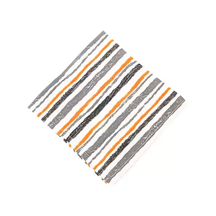 Halloween>Kirklands Home Spooky Stripe Halloween Napkins, Set of 6