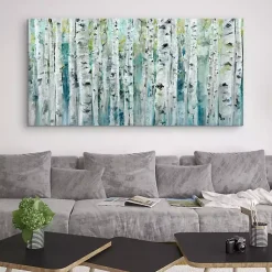 Kirklands Home Spring Birches Canvas Art Print