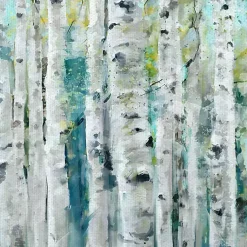 Kirklands Home Spring Birches Canvas Art Print
