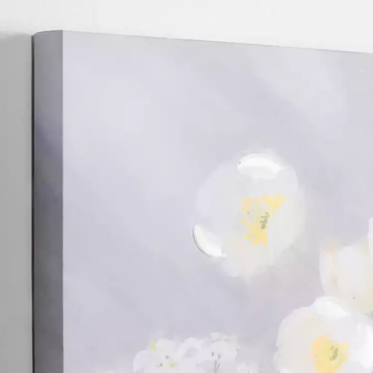 Kirklands Home Spring Blooms in Vases Canvas Art Print Gray Discount
