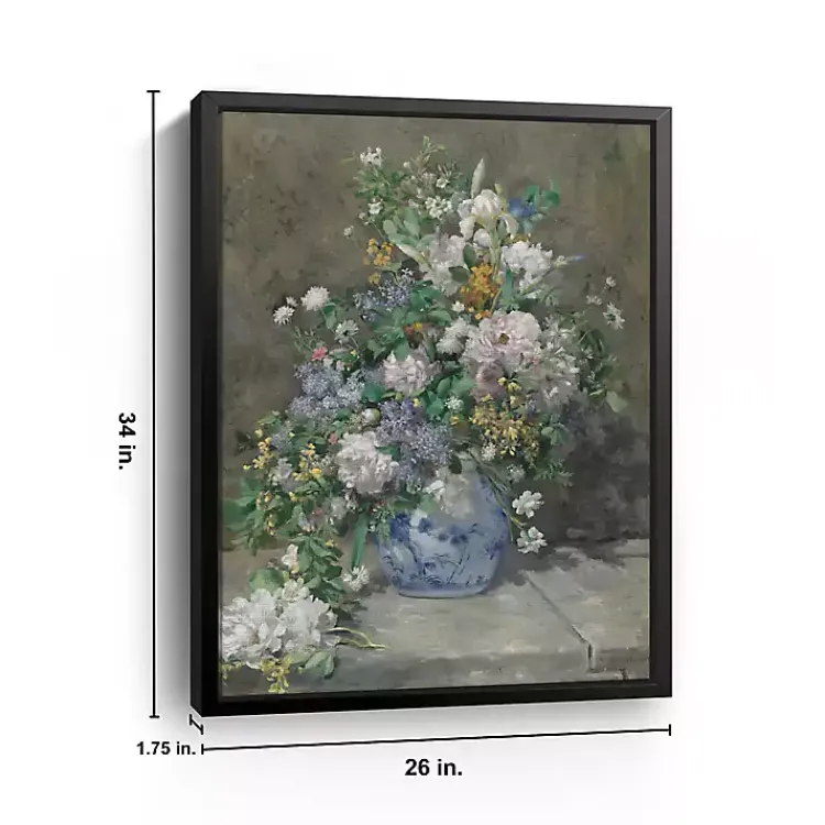 Kirklands Home Spring Bouquet Framed Canvas Art Print, 26x34 Best