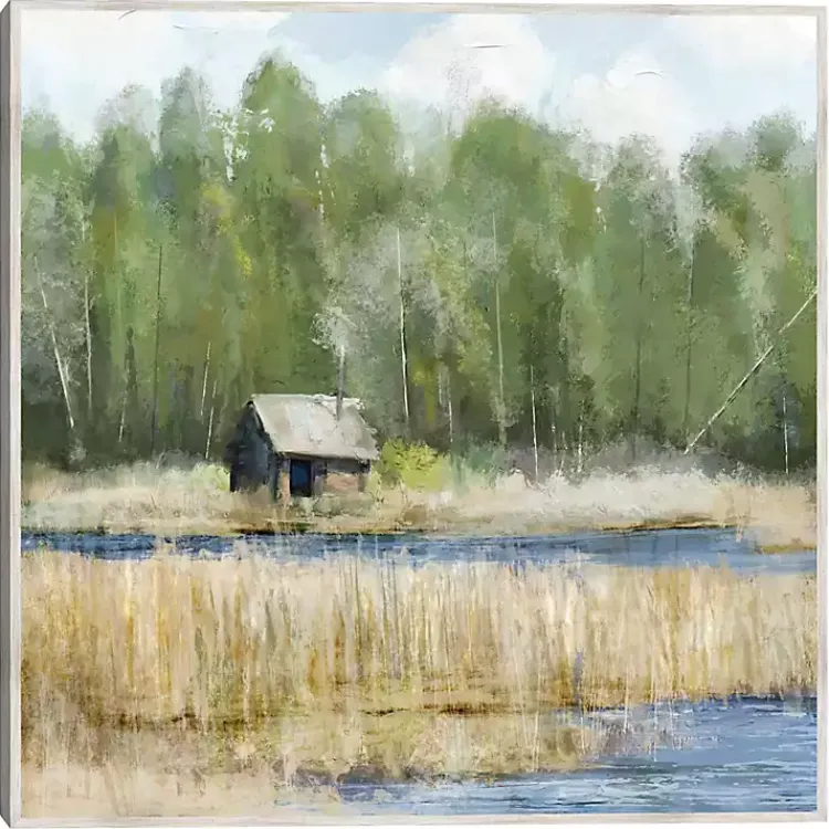 Kirklands Home Spring Serenity Framed Canvas Art Print Clearance
