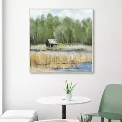 Kirklands Home Spring Serenity Framed Canvas Art Print Clearance