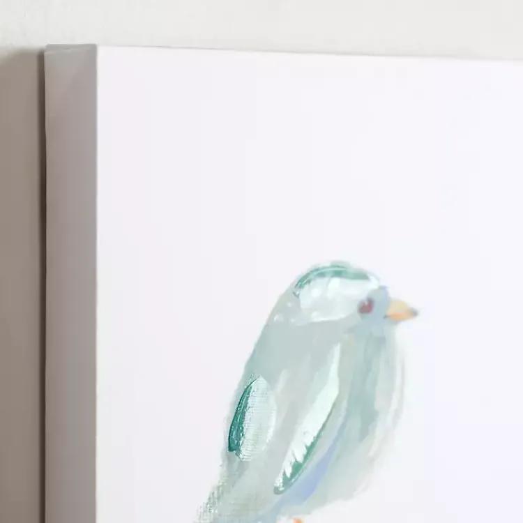Kirklands Home Springtime Birds Canvas Art Prints, Set of 2 New