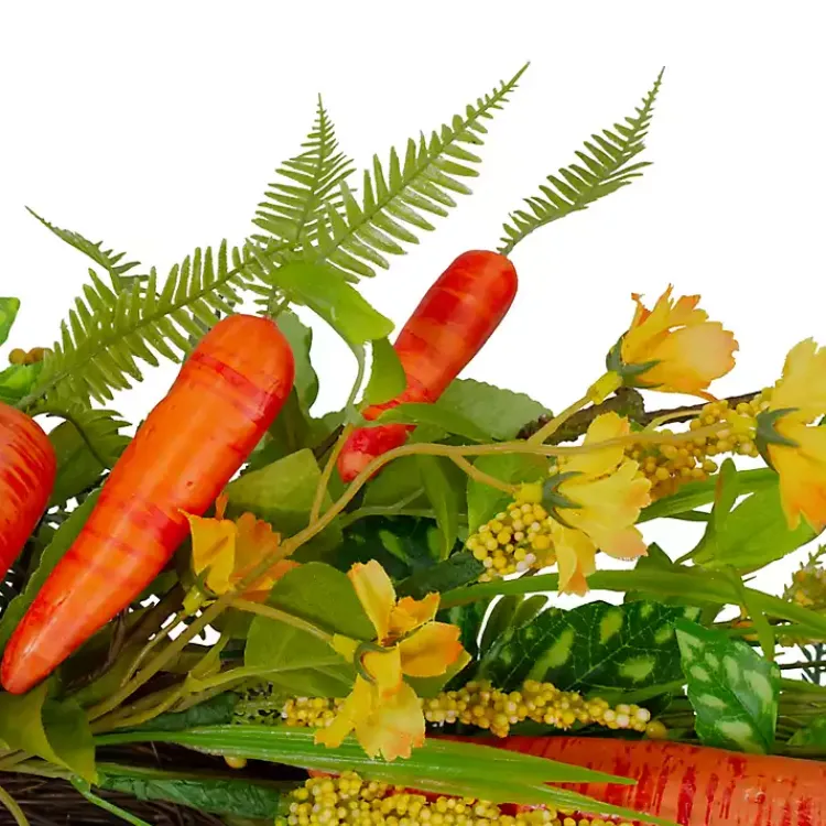 Wreaths>Kirklands Home Springtime Carrots Easter Wreath