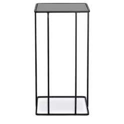Kirklands Home Square Camus Accent Table Black Discount